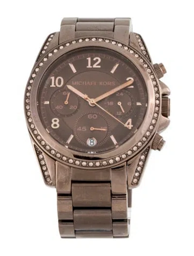 Pre-owned Michael Kors Blair Watch, 39mm In Multi