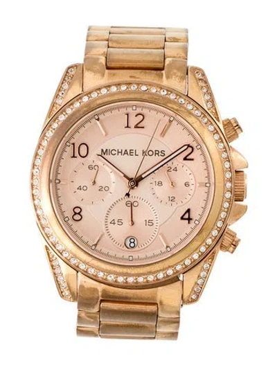 Pre-owned Michael Kors Blair Watch, 39mm In Multi