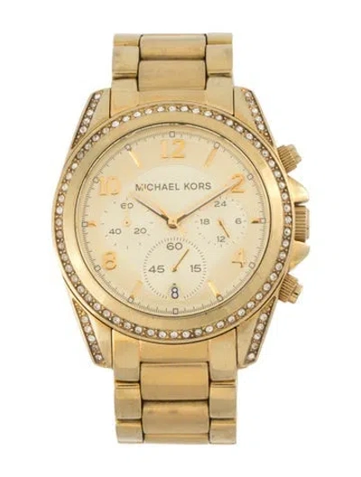 Pre-owned Michael Kors Blair Watch, 39mm In Multicolor