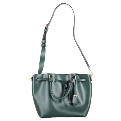 Michael Kors Blakely Bucket Bag In Green Leather