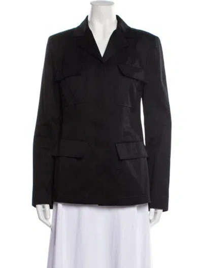 Pre-owned Michael Kors Blazer In Black