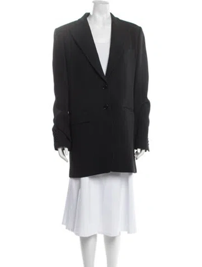 Pre-owned Michael Kors Blazer In Black