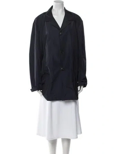 Pre-owned Michael Kors Blazer In Blue