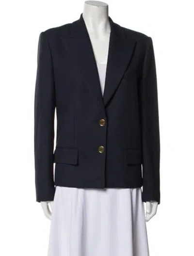 Pre-owned Michael Kors Blazer In Blue
