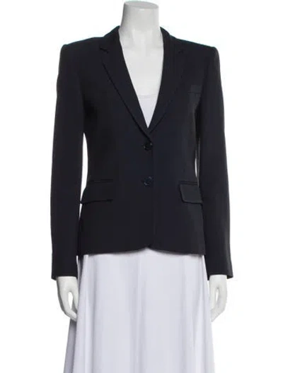 Pre-owned Michael Kors Blazer In Blue