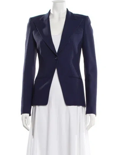 Pre-owned Michael Kors Blazer In Blue