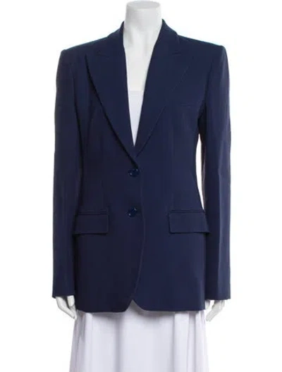 Pre-owned Michael Kors Blazer In Blue