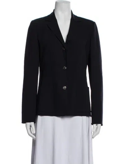 Pre-owned Michael Kors Blazer In Blue