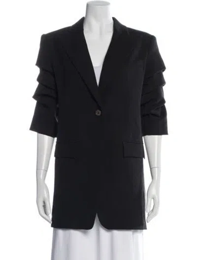 Pre-owned Michael Kors Blazer In Gray