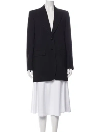 Pre-owned Michael Kors Blazer In Gray