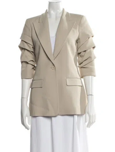 Pre-owned Michael Kors Blazer In Neutral