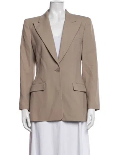 Pre-owned Michael Kors Blazer In Neutral