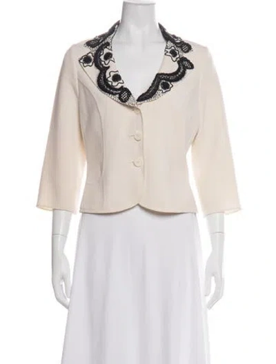 Pre-owned Michael Kors Blazer In Neutral