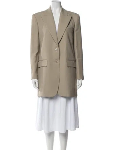 Pre-owned Michael Kors Blazer In Neutrals