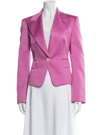 Pre-owned Michael Kors Blazer In Pink