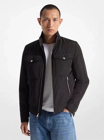 Michael Kors Blouson Jacket In Black