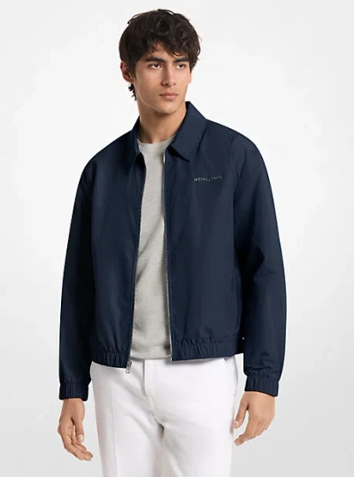 Michael Kors Blouson Jacket In Blue