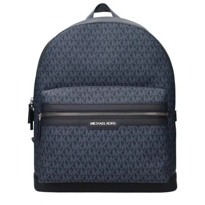 Michael Kors Blue Fabric Backpack