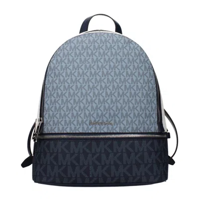 Michael Kors Blue Fabric Women's Backpack
