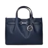 Michael Kors Blue Leather Handbag