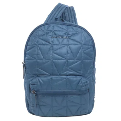 Pre-owned Michael Kors Blue Nylon Backpack ()