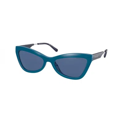 MICHAEL KORS BLUE RESIN SUNGLASSES