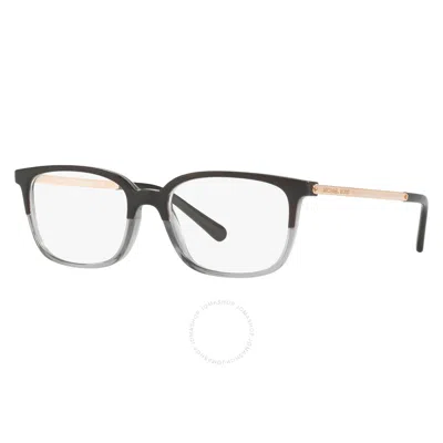 Michael Kors Bly Demo Rectangular Ladies Eyeglasses Mk4047 3280 53 In Black