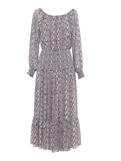 MICHAEL KORS MAXI SMOCK DRESS
