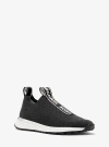 Michael Kors Bodie Knit Slip-on Sneaker In Black