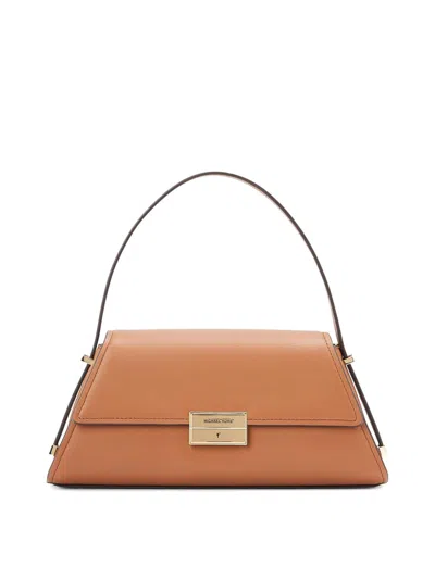Michael Kors Logo Bag In Brown