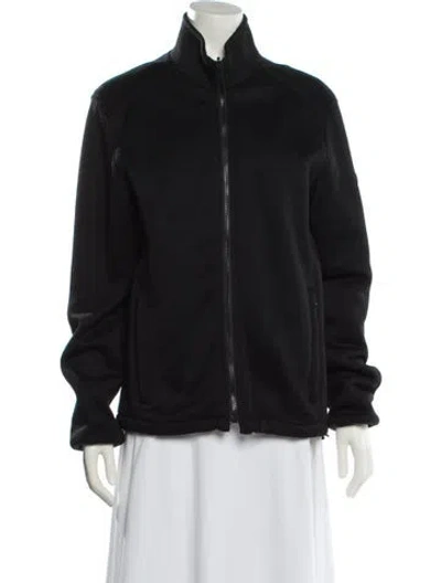 Pre-owned Michael Kors Bomber Jacket In Black