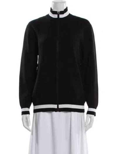 Pre-owned Michael Kors Bomber Jacket In Black