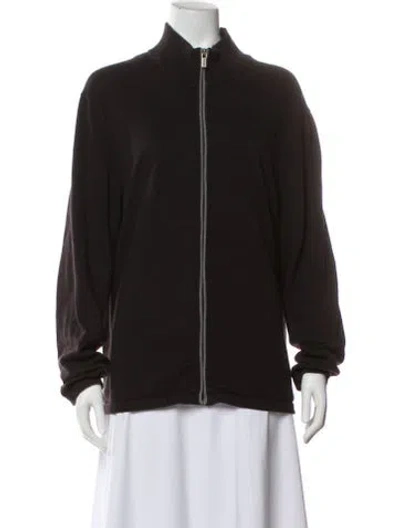 Pre-owned Michael Kors Bomber Jacket In Brown