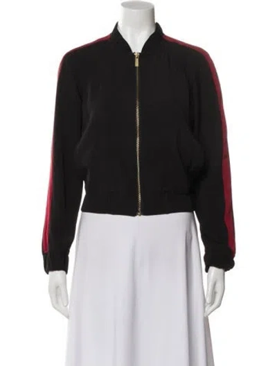 Pre-owned Michael Kors Bomber Jacket In Gray