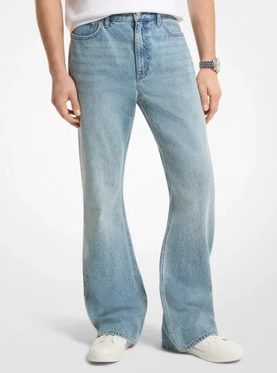 Michael Kors Bootcut Denim Jeans In Blue