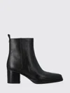 Michael Kors Lex Black Heeled Ankle Boot In Black