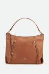Michael Kors Borsa Shopper Sia Marrone In Marrone