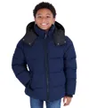 Michael Kors Boys' 5-20 Ripstop Puffer Jacket In Blue