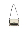 Michael Kors Bradshaw Medium Two-tone Canvas Messenger Bag