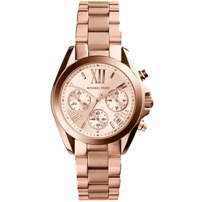 Michael Kors Bradshaw Mk5799 Women's Rose Gold Chronograph 36mm Watch