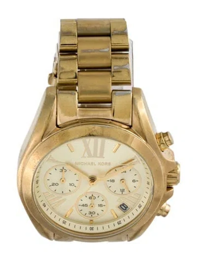 Pre-owned Michael Kors Bradshaw Watch, 36mm In Multi