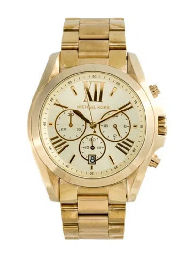 Pre-owned Michael Kors Bradshaw Watch, 43mm In Multi