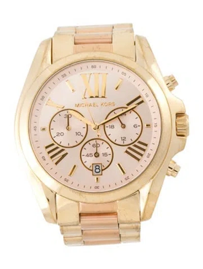 Pre-owned Michael Kors Bradshaw Watch, 43mm In Multi