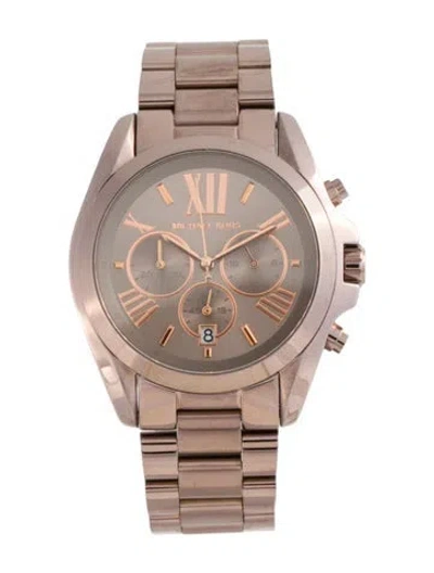Pre-owned Michael Kors Bradshaw Watch, 43mm In Multi