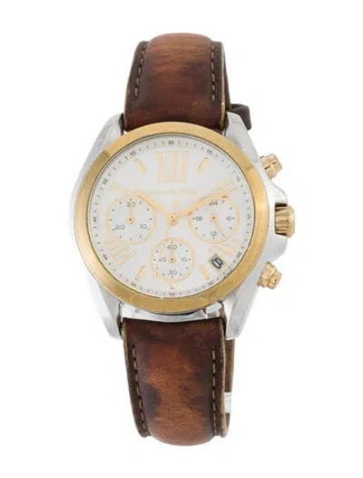 Pre-owned Michael Kors Bradshaw Watch In Multi
