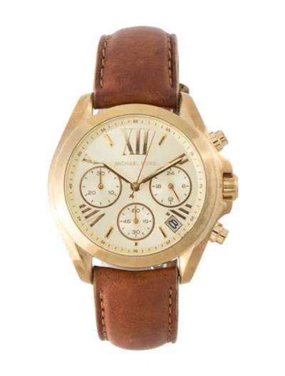 Pre-owned Michael Kors Bradshaw Watch In Multi