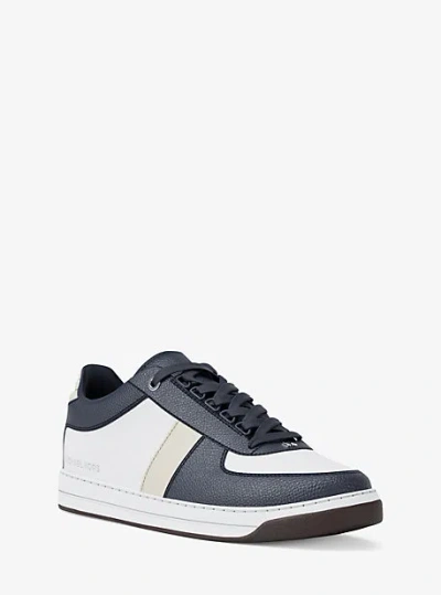 Michael Kors Brady Color-block Leather Sneaker In Multi