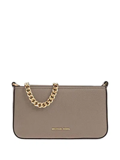 Michael Kors Brayant Conv Xbody Pouchette In Gray