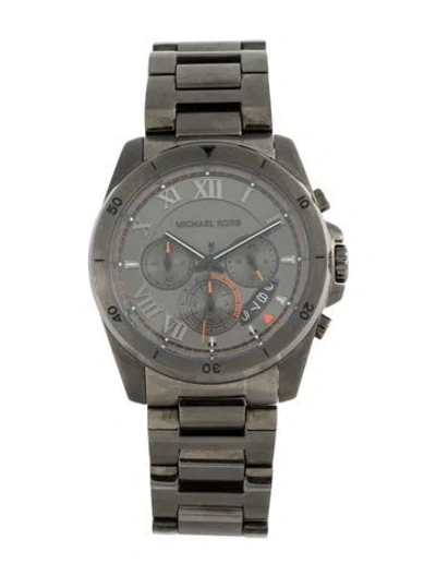 Pre-owned Michael Kors Brecken Watch, 44mm In Multicolor