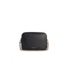 Michael Kors Briant Black Leather Bag In Black